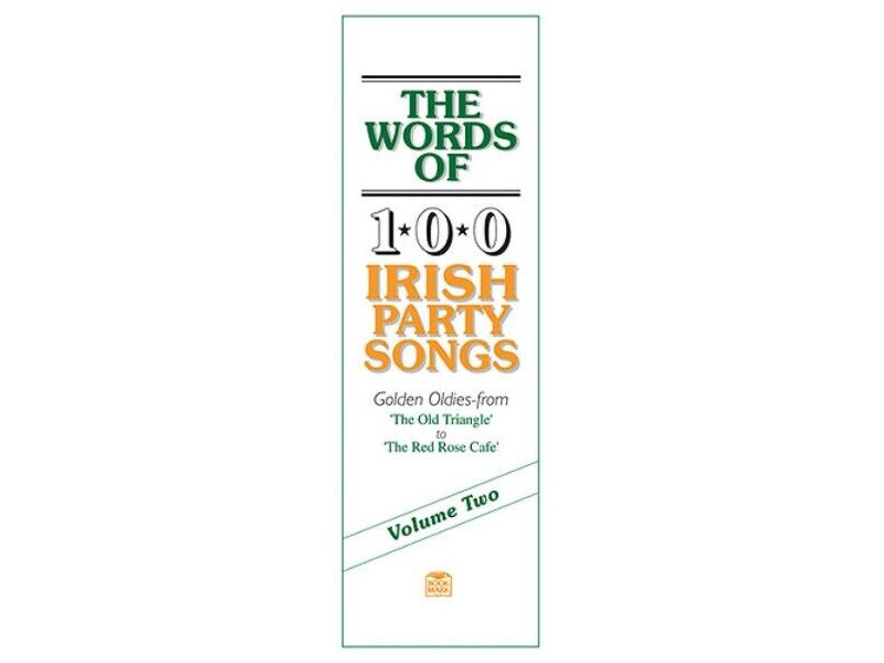 Ossian The Words Of 100 Irish Party Songs Volume 2 click to zoom image