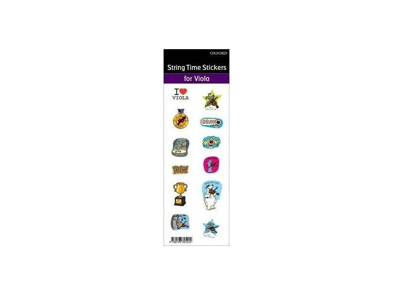 Oxford University Press Viola Time Stickers click to zoom image