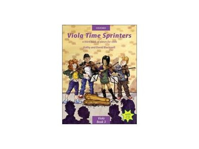 Oxford University Press Viola Time Sprinters (Bk&CD)