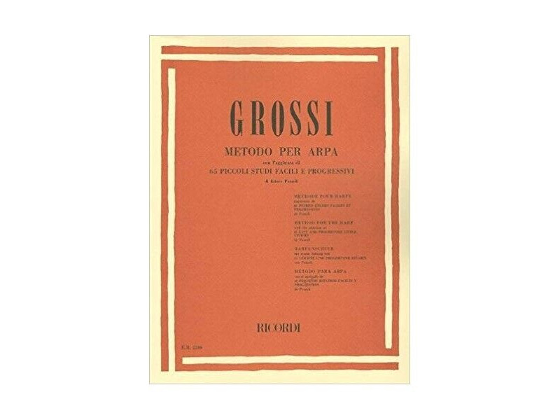 Ricordi Grossi Metodo Per Arpa click to zoom image
