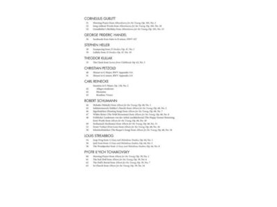 Schirmer Selected Piano Masterpieces - Early Intermediate click to zoom image