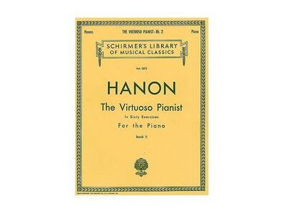 Schirmer Hanon The Virtuoso Pianist in 60 Exercises For Piano Book 2