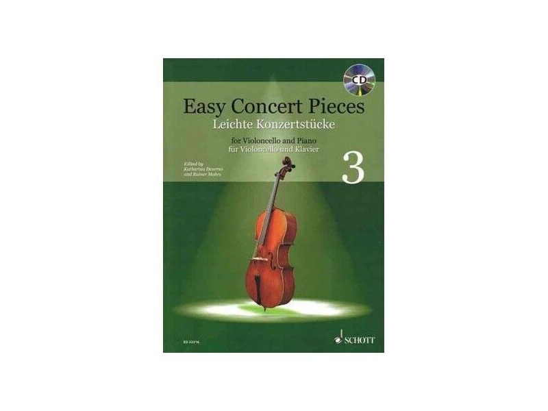 Schott Easy Concert Pieces 3 (Cello) click to zoom image