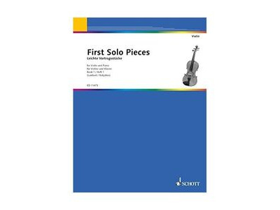 Schott First Solo Pieces for Violin and Piano