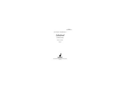 Schott Kreisler : Liebesfreud 