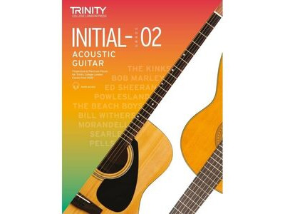 Trinity Acoustic Guitar Exam Pieces from 2020 (Initial-Grade 2)