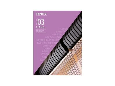 Trinity Piano Exam from 2021 Grade 3