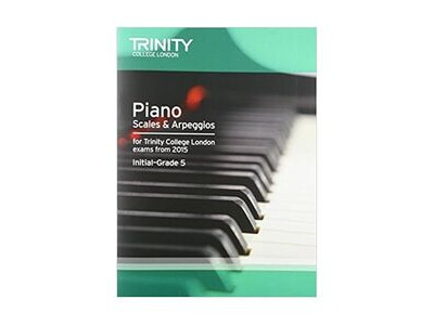 Trinity Piano Scales &amp; Arpeggios From 2015 Initial-Grade5