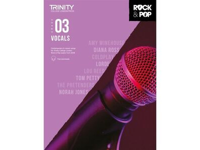 Trinity Rock and Pop Vocals grade 3