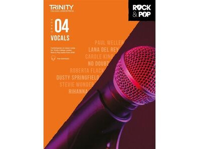 Trinity Rock and Pop Vocals grade 4
