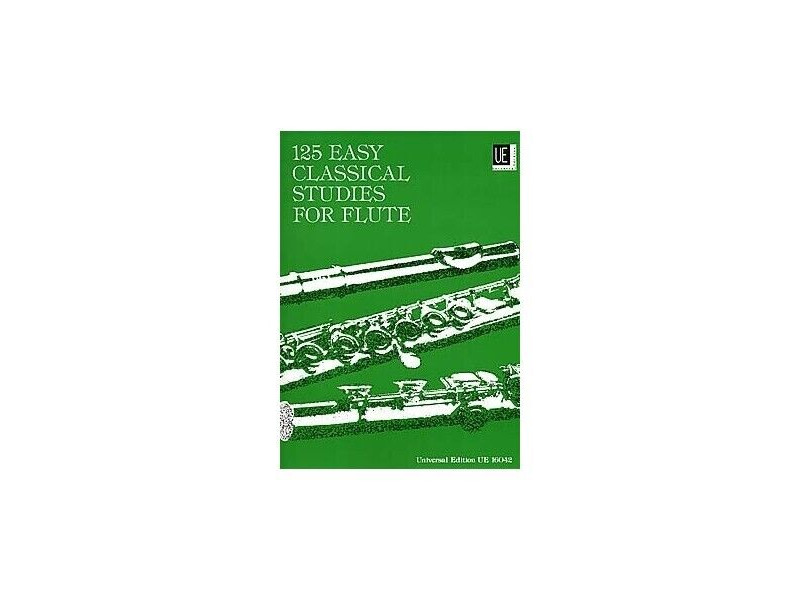 Universal Edition 125 Easy Classical Studies for Flute click to zoom image