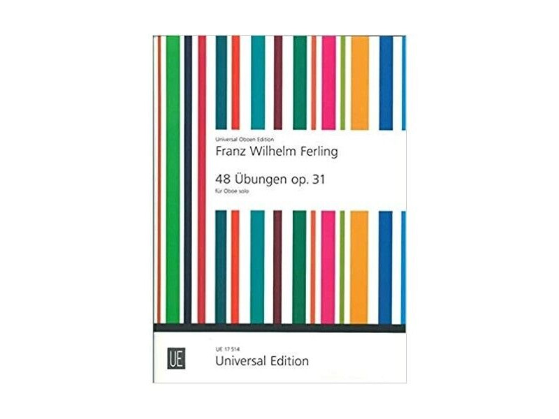 Universal Edition Ferling - 48 Studies for Oboe click to zoom image