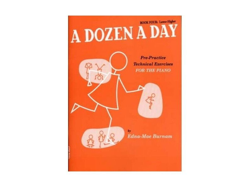 Willis Music A Dozen A Day Book Four: Lower-Higher click to zoom image