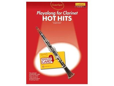 Wise Publications Playalong for Clarinet: Hot Hits