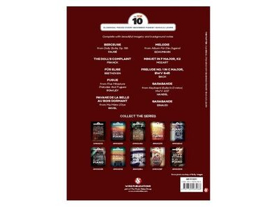 Wise Publications The Top Ten Classical Piano Pieces Every Beginner Should Learn click to zoom image
