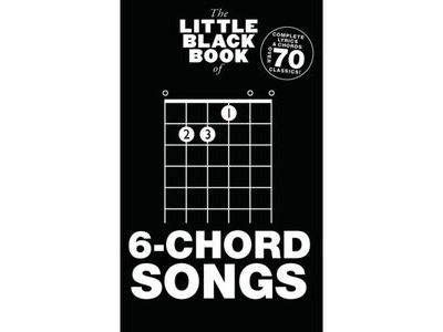 Wise Publications The Little Black Book of 6-Chord Songs 
