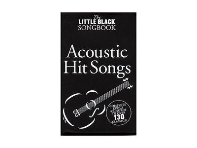 Wise Publications The Little Black Songbook - Acoustic Hit Songs