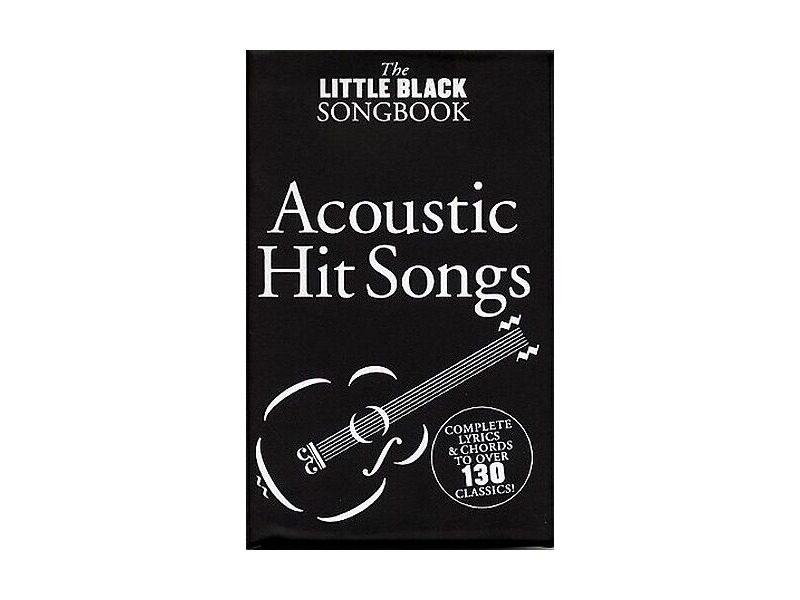 Wise Publications The Little Black Songbook - Acoustic Hit Songs click to zoom image