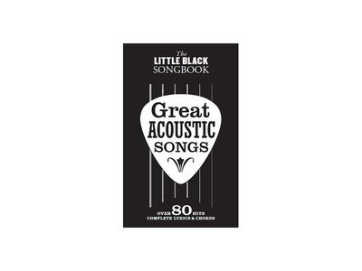 Wise Publications The Little Black Songbook Great Acoustic Songs