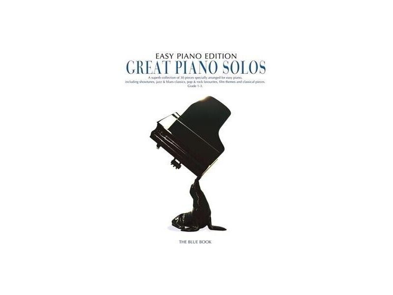 Wise Publications Great Piano Solos - The Blue Book Easy Piano click to zoom image