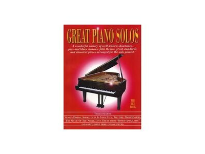 Wise Publications Great Piano Solos - The Red Book