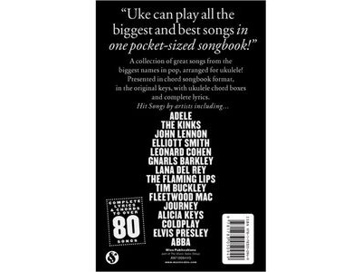 Wise Publications The Little Black Songbook Hit Songs For Ukulele click to zoom image