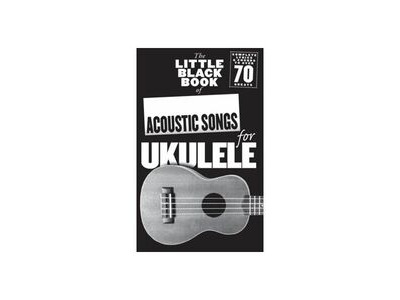 Wise Publications The Little Black Songbook: Acoustic Songs for Ukulele