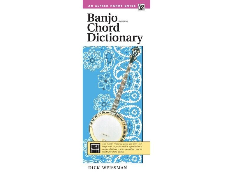 Alfred Music Banjo Chord Dictionary Five String An Alfred Handy Guide click to zoom image