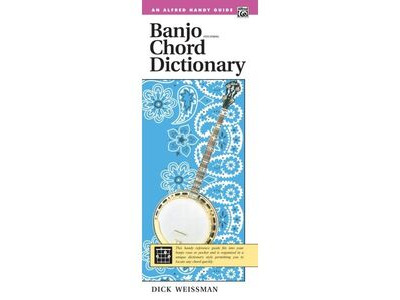 Alfred Music Banjo Chord Dictionary Five String An Alfred Handy Guide 