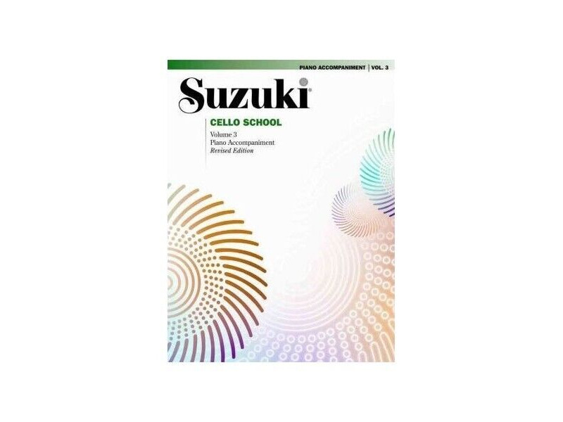 Alfred Music Suzuki Cello Piano Accompaniment Volume 3 click to zoom image