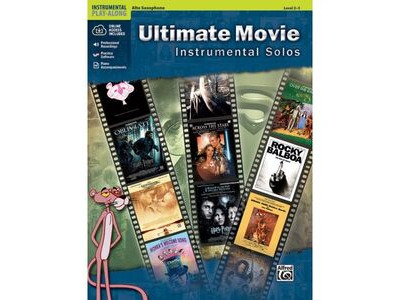 Alfred Music Ultimate Movie Instrumental Solos: Alto Saxophone