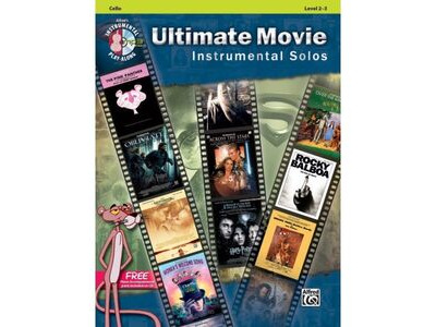 Alfred Music Ultimate Movie Instrumental Solos: Cello