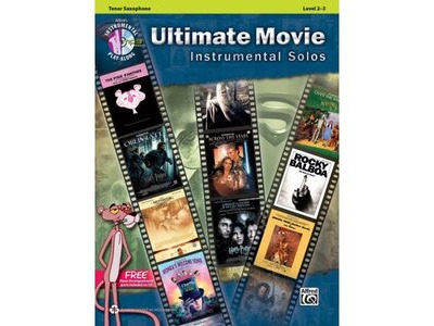 Alfred Music Ultimate Movie Instrumental Solos: Tenor Saxophone 