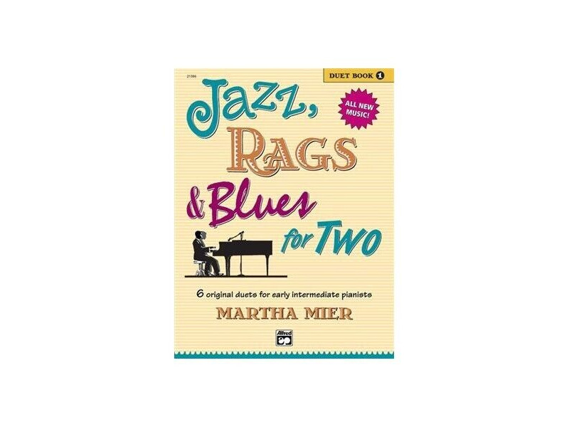 Alfred Music Jazz Rags & Blues for 2 Book 1 click to zoom image