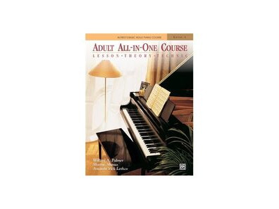Alfred Music Alfreds Basic Adult All In One Course Level 1 (with CD)