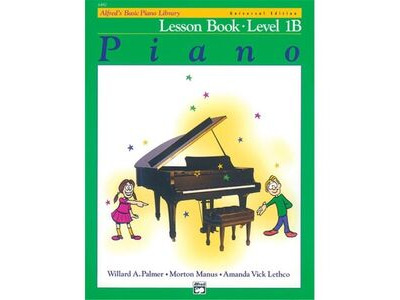 Alfred Music Alfreds Basic Piano Library Lesson 1B