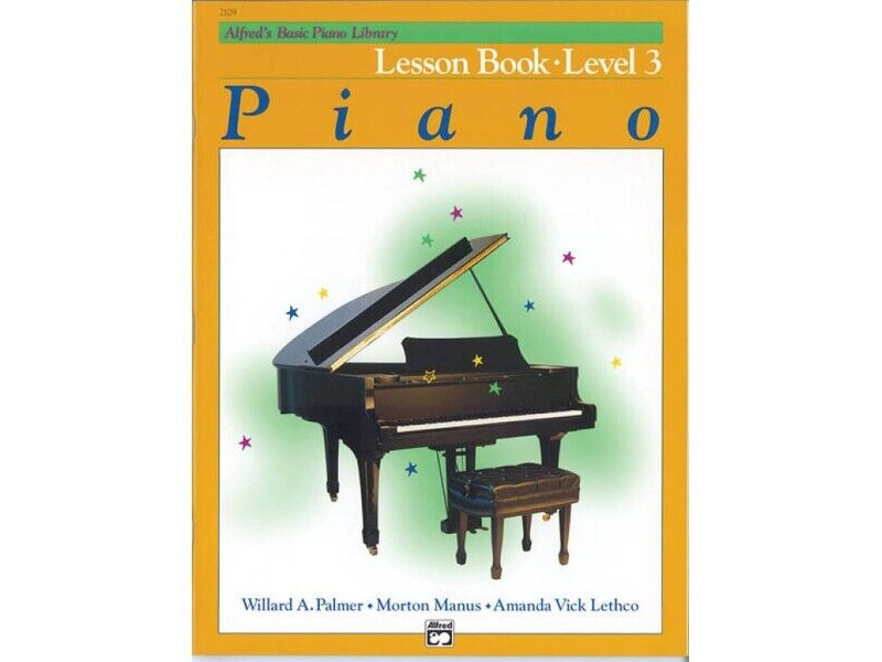 Alfred Music Alfreds Basic Piano Library Lesson 3 click to zoom image