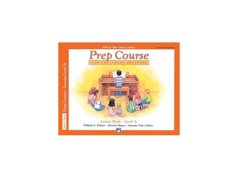 Alfred Music Alfred's Basic Piano Library Prep Course Lesson A click to zoom image