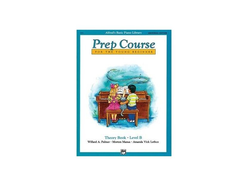 Alfred Music Alfred's Basic Piano Library Prep Course Theory B click to zoom image