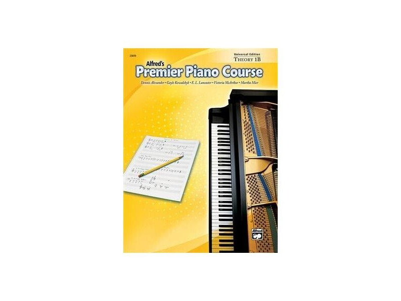 Alfred Music Alfred's Premier Piano Course Theory Bk 1B click to zoom image