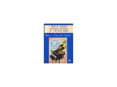 Alfred Music John W. Schaum Piano Course B The Blue Book 