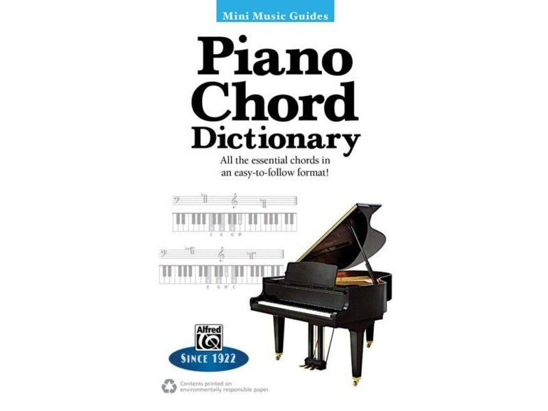 Alfred Music Mini Music Guides (MMG): Piano Chord Dictionary click to zoom image