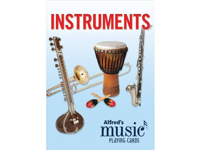 Alfred Music Alfred's Music Playing Cards - Instruments click to zoom image