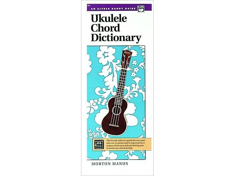 Alfred Music Ukulele Chord Dictionary: Handy Guide click to zoom image