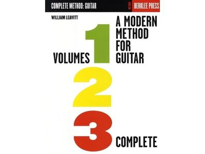 Berklee Press Publications A Modern Method for Guitar Volumes 1,2,3 