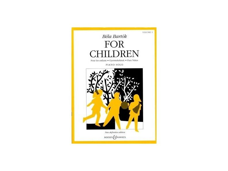 Boosey & Hawkes Bela Bartok For Children Piano Solo Volume 1 click to zoom image