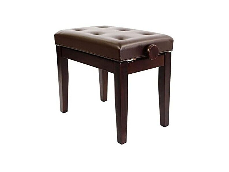 Boosey & Hawkes Luxury Adjustable Piano Stool Satin Rosewood click to zoom image