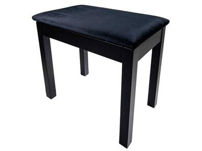 Boosey & Hawkes PRELUDE DX11 Piano Stool with Book Storage Satin Black