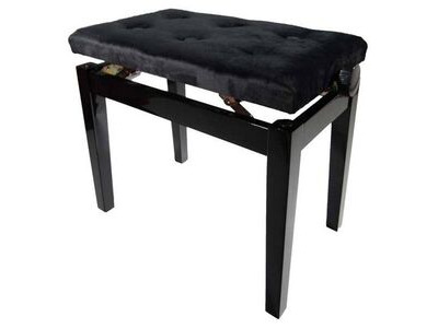 Boosey & Hawkes SONATA Adjustable Piano Stool Black