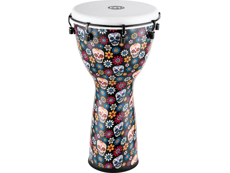 Meinl Alpine Series 12" Synthetic Djembe (Day of the Dead Finish) click to zoom image